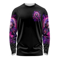 Rose Skull Long Sleeve Shirt DILLIGAG - Wonder Print Shop