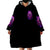 Rose Skull Wearable Blanket Hoodie DILLIGAG - Wonder Print Shop