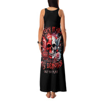 Evil Angel Skull Family Matching Tank Maxi Dress and Hawaiian Shirt Fuck It All And Let My Demons Out To Play - Wonder Print Shop