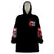 Evil Angel Skull Wearable Blanket Hoodie Fuck It All And Let My Demons Out To Play - Wonder Print Shop