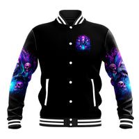 Witch Skull Baseball Jacket Assuming Was Like Most Girls Was Your First Mistake - Wonder Print Shop