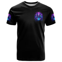 Witch Skull T Shirt Assuming Was Like Most Girls Was Your First Mistake - Wonder Print Shop