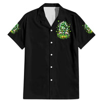 Irish Skull Family Matching Mermaid Dress and Hawaiian Shirt Good Girls Drink Wine Badass Girls Thug Beer - Wonder Print Shop