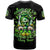 Irish Skull T Shirt Good Girls Drink Wine Badass Girls Thug Beer - Wonder Print Shop