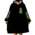 Irish Skull Wearable Blanket Hoodie Good Girls Drink Wine Badass Girls Thug Beer - Wonder Print Shop