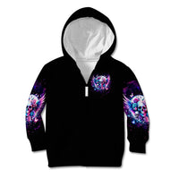 Wings Skll Kid Hoodie I'm A Good Person But Don't Give Me A Reason To Show My Evil - Wonder Print Shop