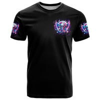 Wings Skll T Shirt I'm A Good Person But Don't Give Me A Reason To Show My Evil - Wonder Print Shop