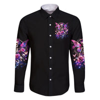 Fairy Skull Family Matching Puletasi and Hawaiian Shirt In My Next Life I Want To Be The Karma Fairy - Wonder Print Shop