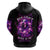 Witch Skull Zip Hoodie The Good Girl In Me Got Tired Of The Bullshit - Wonder Print Shop