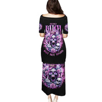 Queen Skull Puletasi Yes I'm A Bitch But Not Yours - Wonder Print Shop