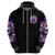 Queen Skull Zip Hoodie Yes I'm A Bitch But Not Yours - Wonder Print Shop