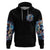 King Skull Zip Hoodie Yes I'm Asshole But Not Yours - Wonder Print Shop