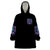 Queen Skull Wearable Blanket Hoodie Bitch I'm Not A Princess I'm The Fucking Queen - Wonder Print Shop
