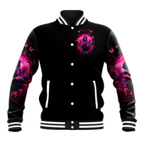 Reaper Skull Baseball Jacket I'm A Good Person But Don't Give Me A Reason To Show My Evil - Wonder Print Shop