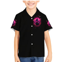 Reaper Skull Family Matching Mermaid Dress and Hawaiian Shirt I'm A Good Person But Don't Give Me A Reason To Show My Evil - Wonder Print Shop