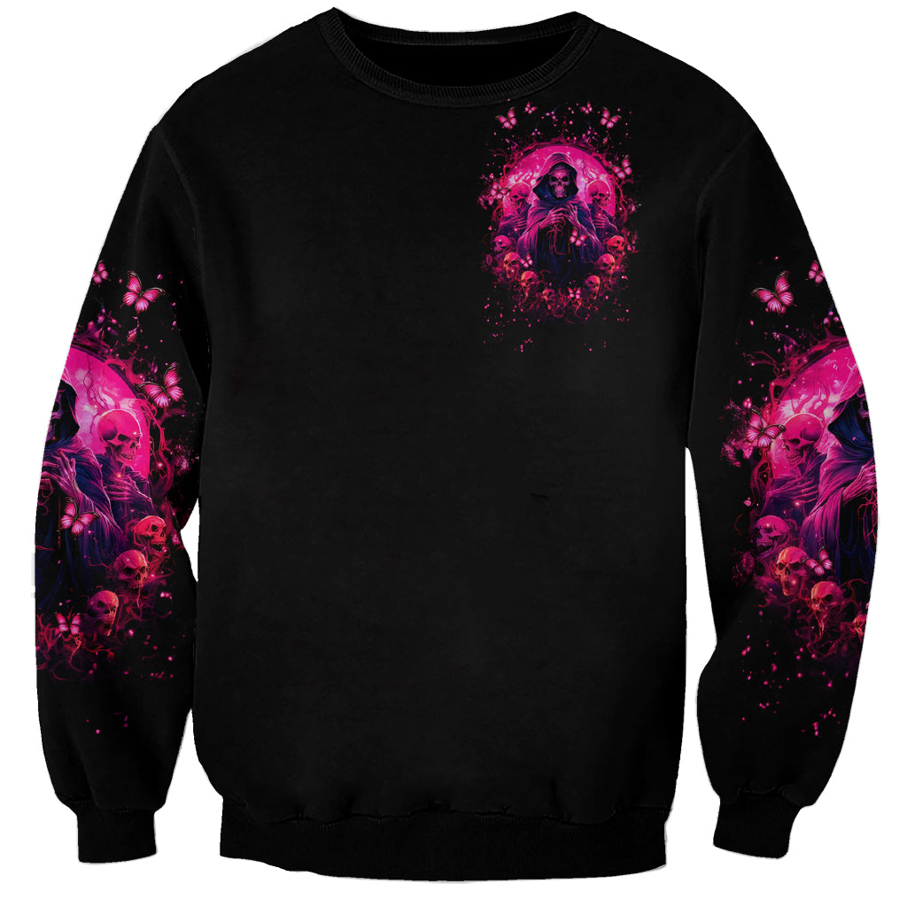 Reaper Skull Sweatshirt I'm A Good Person But Don't Give Me A Reason To Show My Evil - Wonder Print Shop