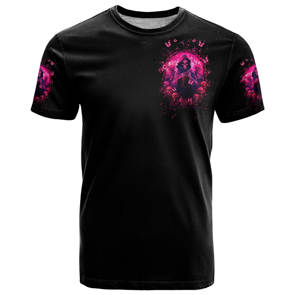 Reaper Skull T Shirt I'm A Good Person But Don't Give Me A Reason To Show My Evil - Wonder Print Shop