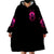 Reaper Skull Wearable Blanket Hoodie I'm A Good Person But Don't Give Me A Reason To Show My Evil - Wonder Print Shop