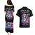 Couple Skull Couples Matching Puletasi and Hawaiian Shirt In One Life Time You Will Love Many Time But One Love - Wonder Print Shop