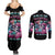 Couple Skull Couples Matching Summer Maxi Dress and Long Sleeve Button Shirt In One Life Time You Will Love Many Time But One Love - Wonder Print Shop