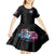 Couple Skull Kid Short Sleeve Dress In One Life Time You Will Love Many Time But One Love - Wonder Print Shop