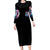 Couple Skull Long Sleeve Bodycon Dress In One Life Time You Will Love Many Time But One Love - Wonder Print Shop