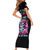 Couple Skull Short Sleeve Bodycon Dress In One Life Time You Will Love Many Time But One Love - Wonder Print Shop