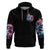 Couple Skull Zip Hoodie In One Life Time You Will Love Many Time But One Love - Wonder Print Shop
