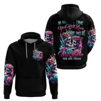 Couple Skull Zip Hoodie In One Life Time You Will Love Many Time But One Love - Wonder Print Shop