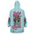 Skull Fairy Wearable Blanket Hoodie Bitch I'm Not A Princess I'm The Fucking Queen - Wonder Print Shop