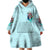 Skull Fairy Wearable Blanket Hoodie Bitch I'm Not A Princess I'm The Fucking Queen - Wonder Print Shop