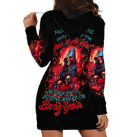 Rose Queen Hoodie Dress Four Out Of The Five Voices In My Head Think You re An Idiot - Wonder Print Shop