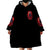 Rose Queen Wearable Blanket Hoodie Four Out Of The Five Voices In My Head Think You re An Idiot - Wonder Print Shop