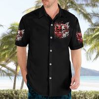 Couple Skull Hawaiian Shirt From Our First Kiss - Wonder Print Shop