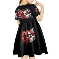 Couple Skull Kid Short Sleeve Dress From Our First Kiss - Wonder Print Shop