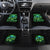 Flame Skull Car Mats I'm Never Alone My Demons Are Wit Me 24/7 - Wonder Print Shop