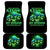 Flame Skull Car Mats I'm Never Alone My Demons Are Wit Me 24/7 - Wonder Print Shop