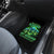 Flame Skull Car Mats I'm Never Alone My Demons Are Wit Me 24/7 - Wonder Print Shop
