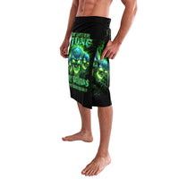 Flame Skull Lavalava I'm Never Alone My Demons Are Wit Me 24/7 - Wonder Print Shop