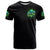 Flame Skull T Shirt I'm Never Alone My Demons Are Wit Me 24/7 - Wonder Print Shop