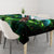 Flame Skull Tablecloth I'm Never Alone My Demons Are Wit Me 24/7 - Wonder Print Shop