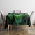 Flame Skull Tablecloth I'm Never Alone My Demons Are Wit Me 24/7 - Wonder Print Shop