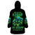 Flame Skull Wearable Blanket Hoodie I'm Never Alone My Demons Are Wit Me 24/7 - Wonder Print Shop