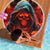 Rose Skull Beach Blanket Iam Sweet Girl But If You Piss Me Off - Wonder Print Shop