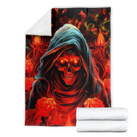 Rose Skull Blanket Iam Sweet Girl But If You Piss Me Off