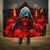 Rose Skull Hooded Blanket Iam Sweet Girl But If You Piss Me Off