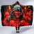 Rose Skull Hooded Blanket Iam Sweet Girl But If You Piss Me Off