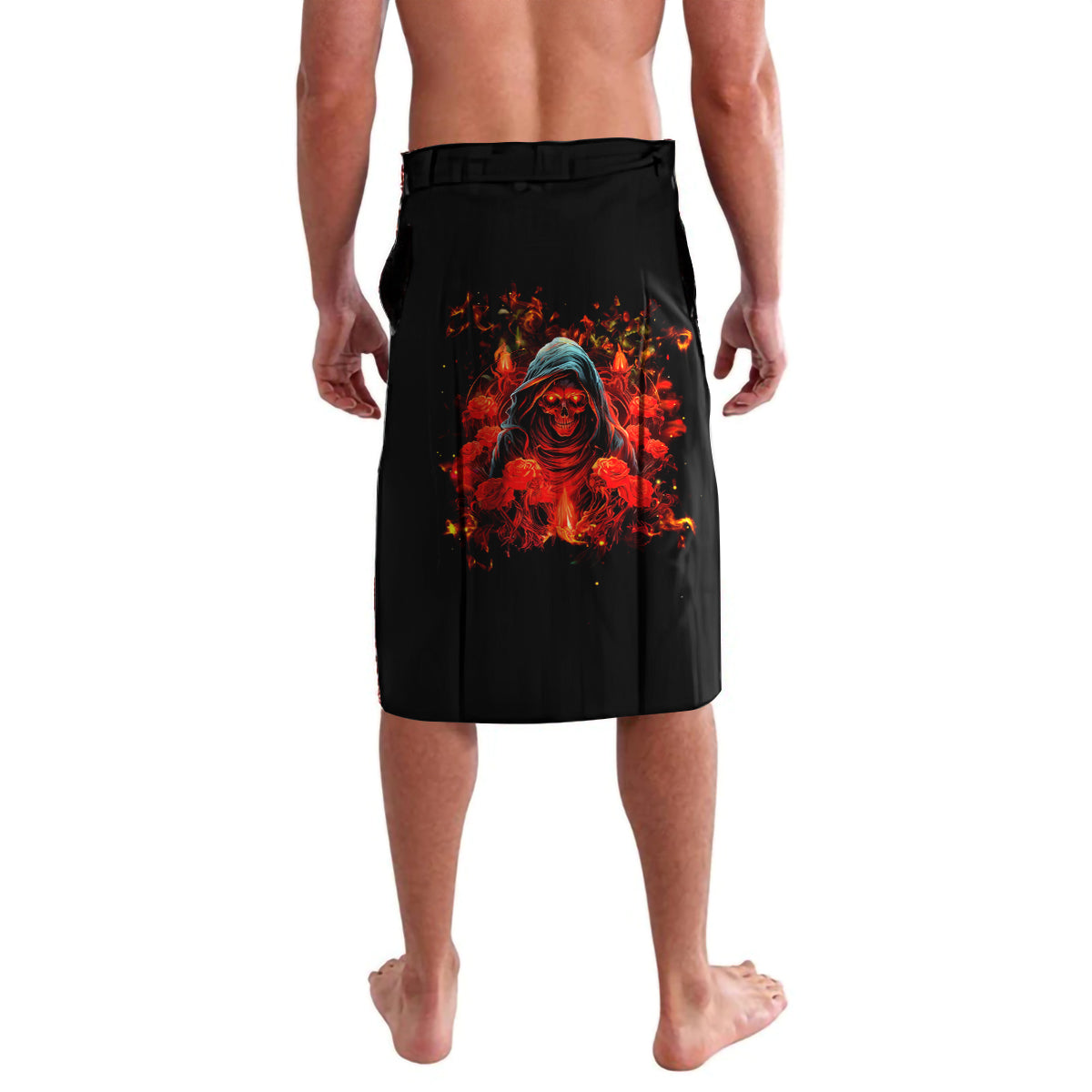 Rose Skull Lavalava Iam Sweet Girl But If You Piss Me Off - Wonder Print Shop