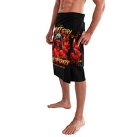 Rose Skull Lavalava Iam Sweet Girl But If You Piss Me Off - Wonder Print Shop