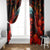 Rose Skull Window Curtain Iam Sweet Girl But If You Piss Me Off - Wonder Print Shop